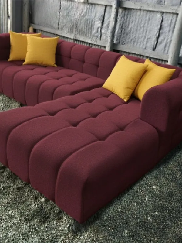 Why the Tufted Maroon Sectional is Your Living Room�s Next Ultimate Power Move